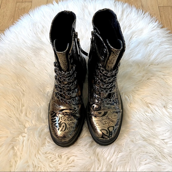 Circus by Sam Edelman Shoes - NWOT Women’s Circus by Sam Edelman Gili with Chains Combat Military Boot Size 6